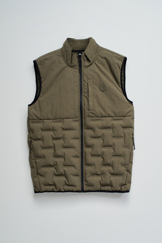 GEVULDE VEST