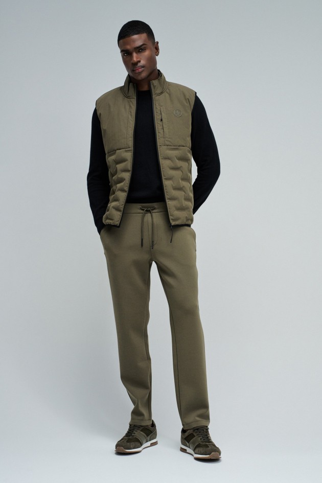 GEVULDE VEST