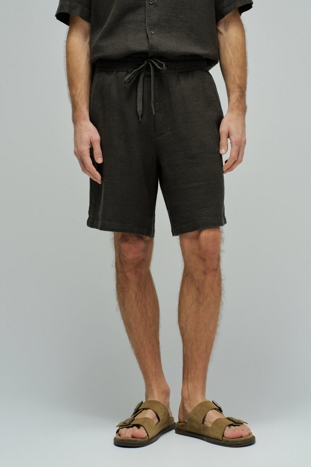 LEINEN SHORTS