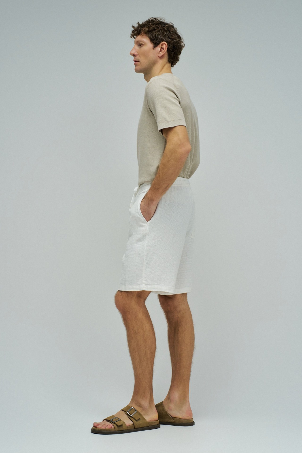 PANTALONES DE LINO