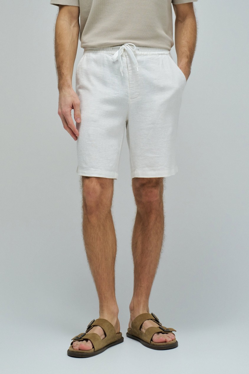 LINNEN SHORTS