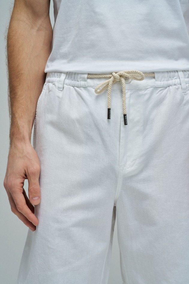 LINEN SHORTS
