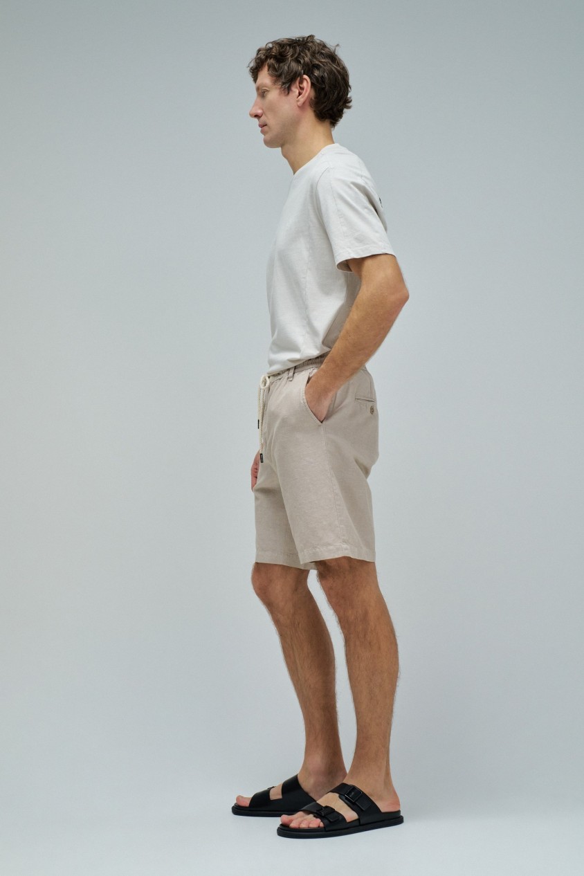LINEN SHORTS