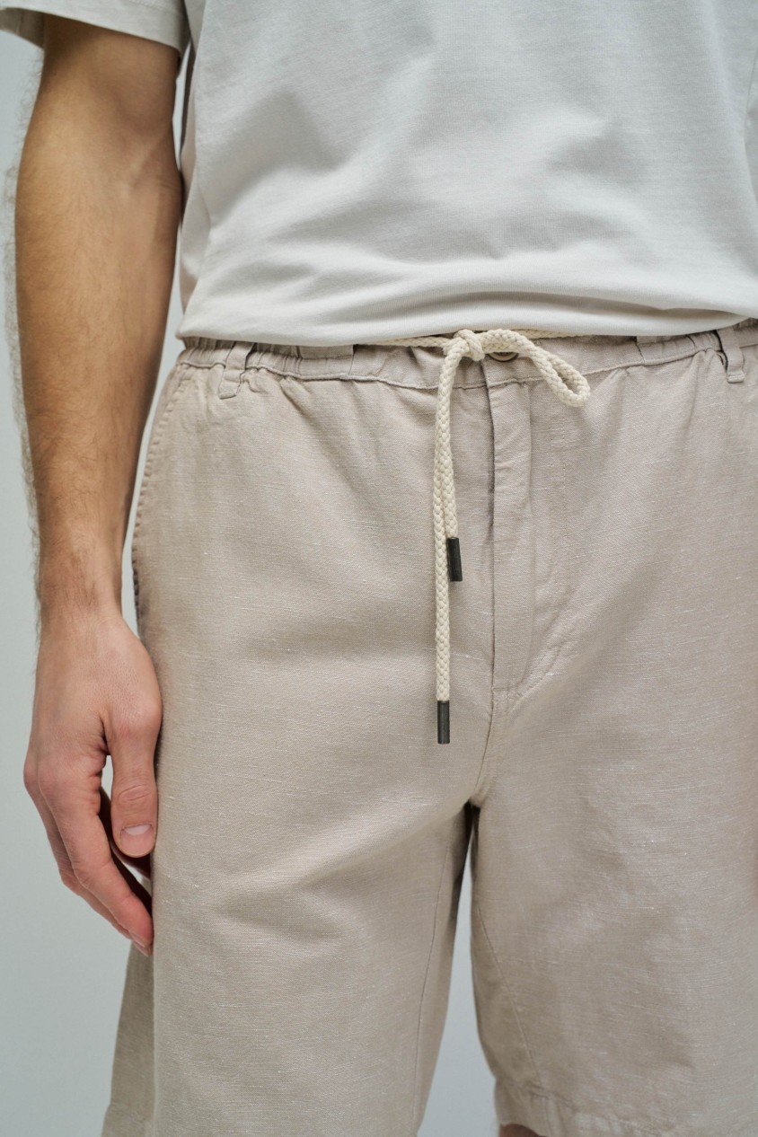 LINEN SHORTS