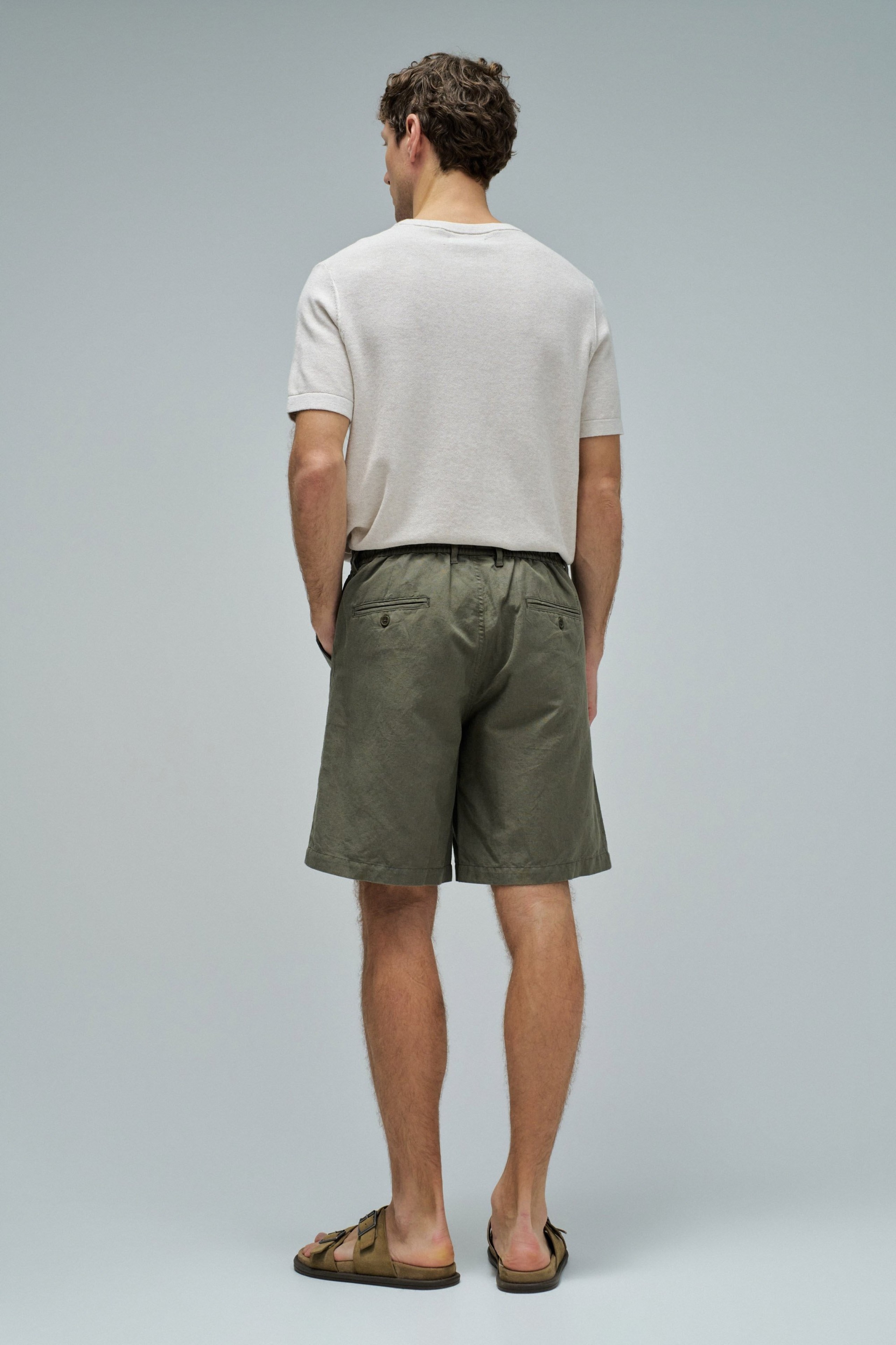 LINNEN SHORTS
