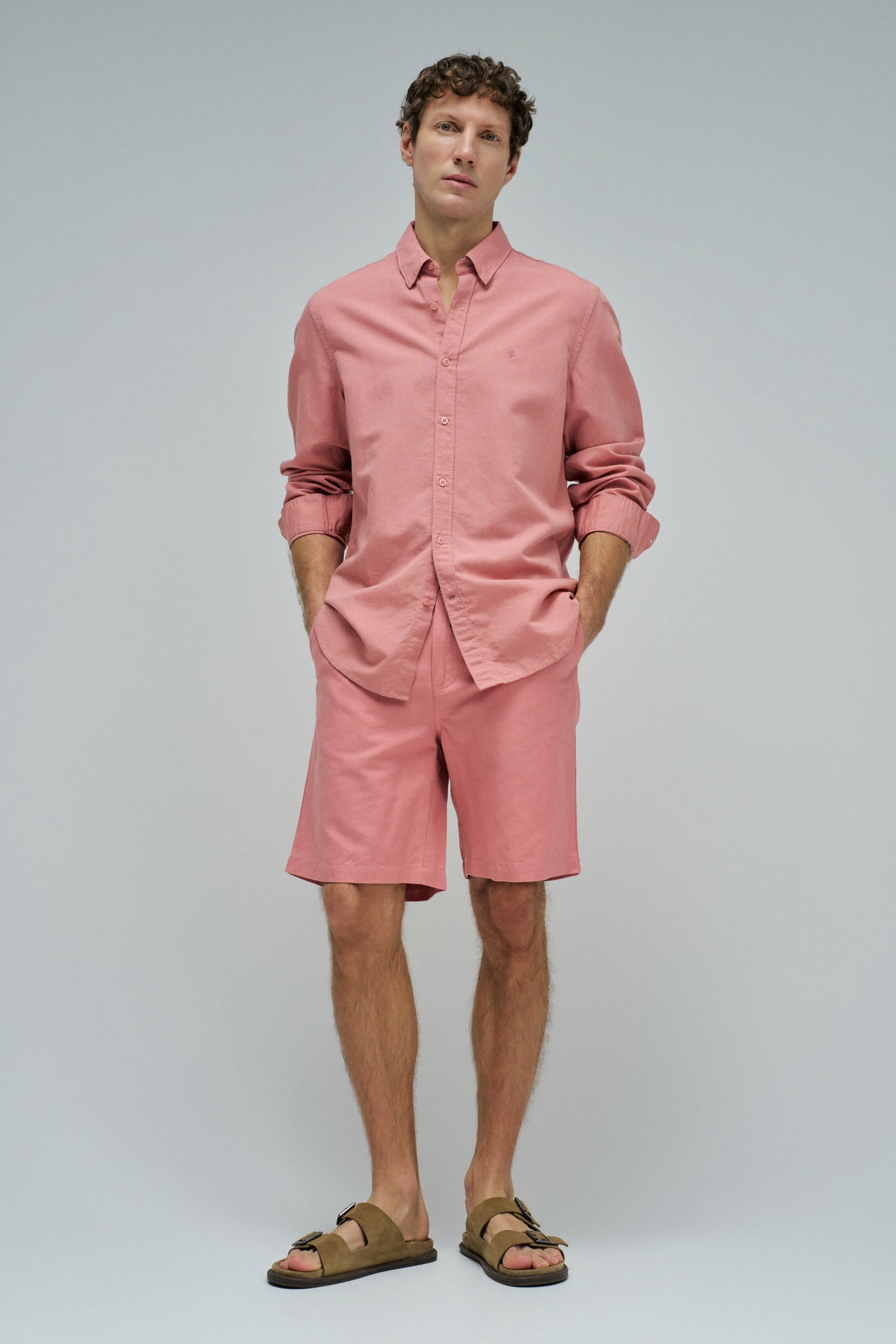LINNEN SHORTS