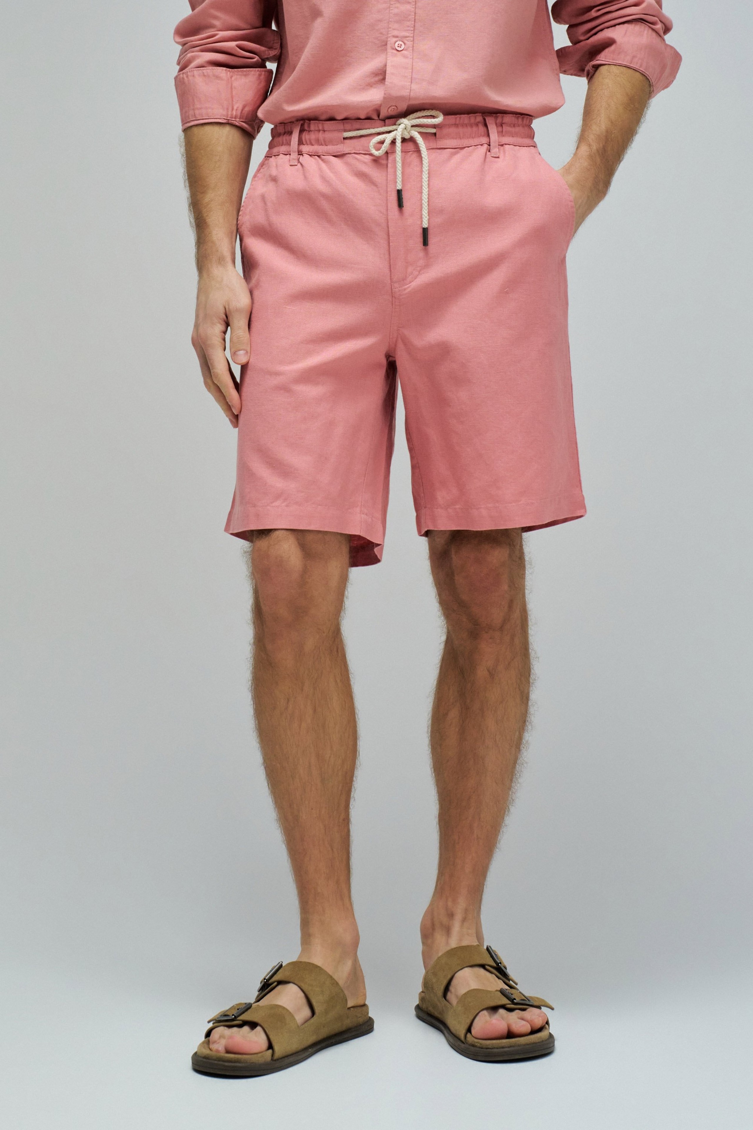 LINNEN SHORTS