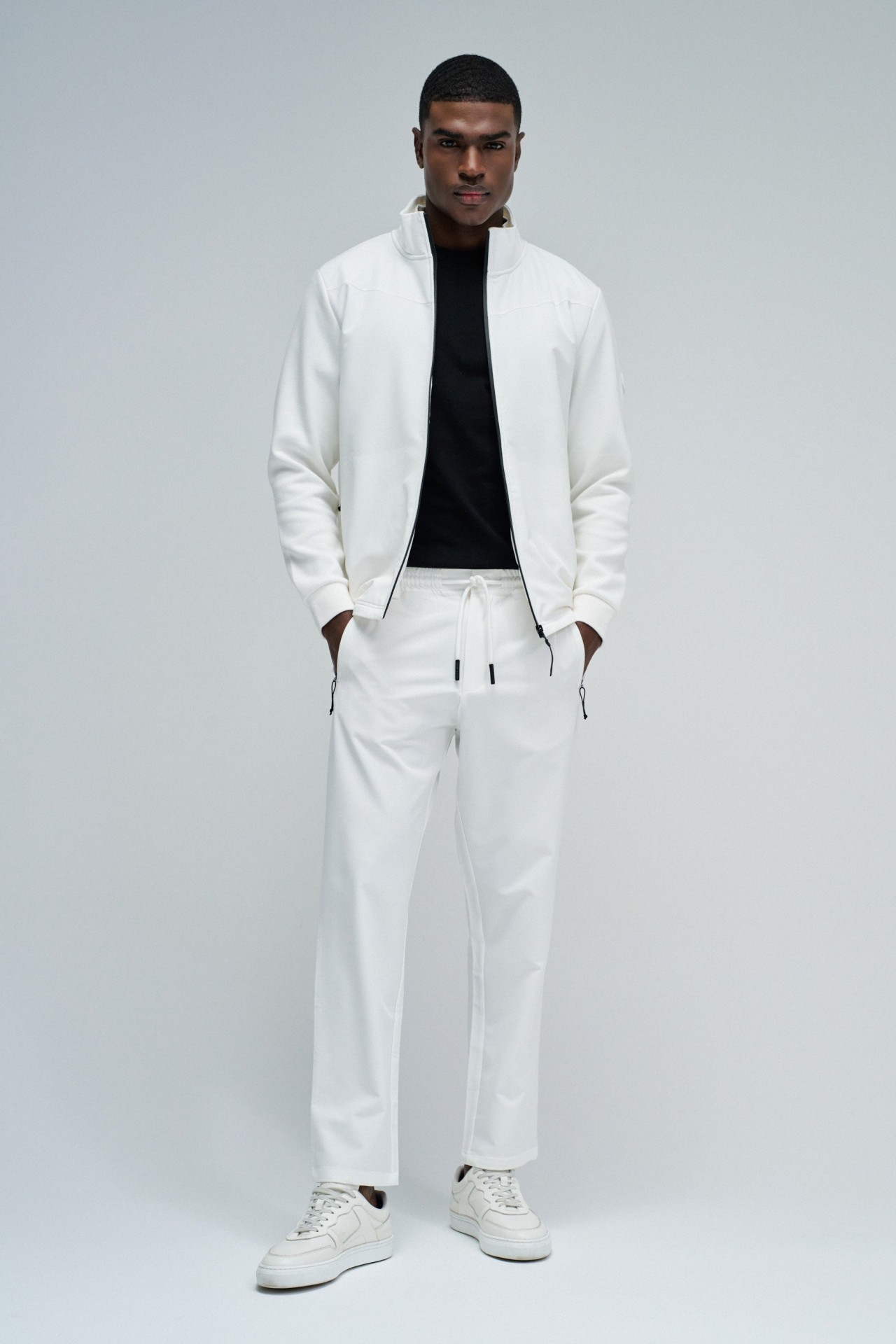 JOGGERS TROUSERS IN FABRIC