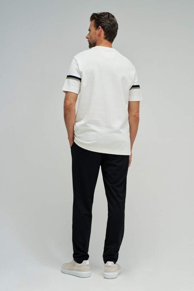 T-SHIRT MET STREPEN