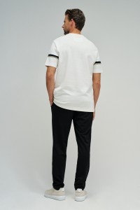 T-SHIRT MET STREPEN