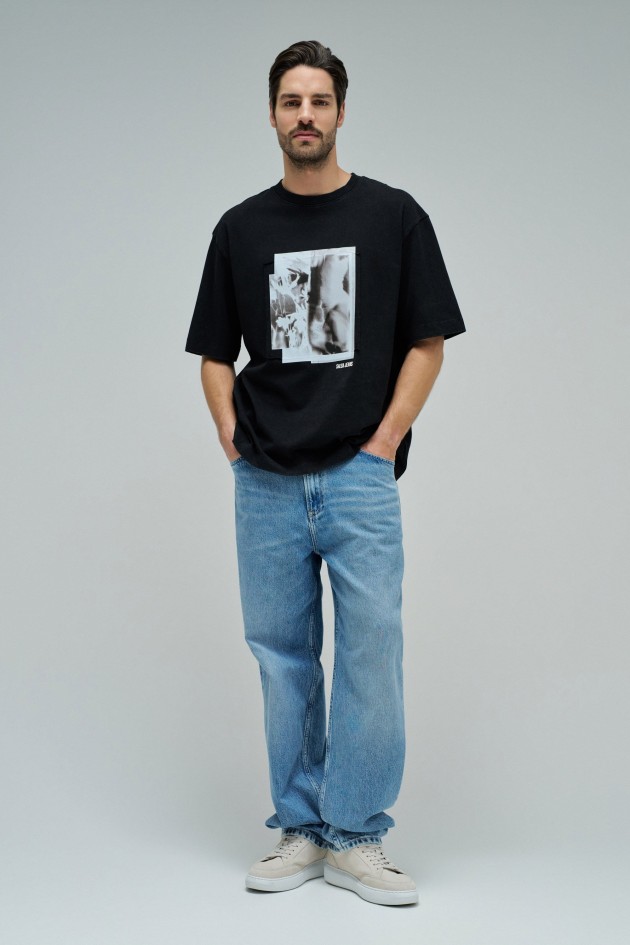T-SHIRT MET PRINT
