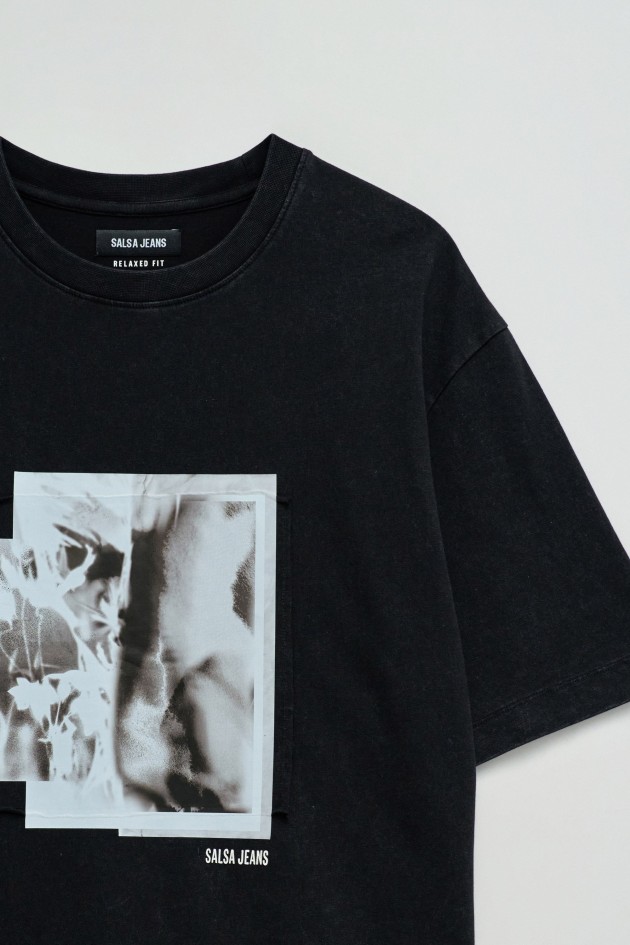 T-SHIRT MET PRINT
