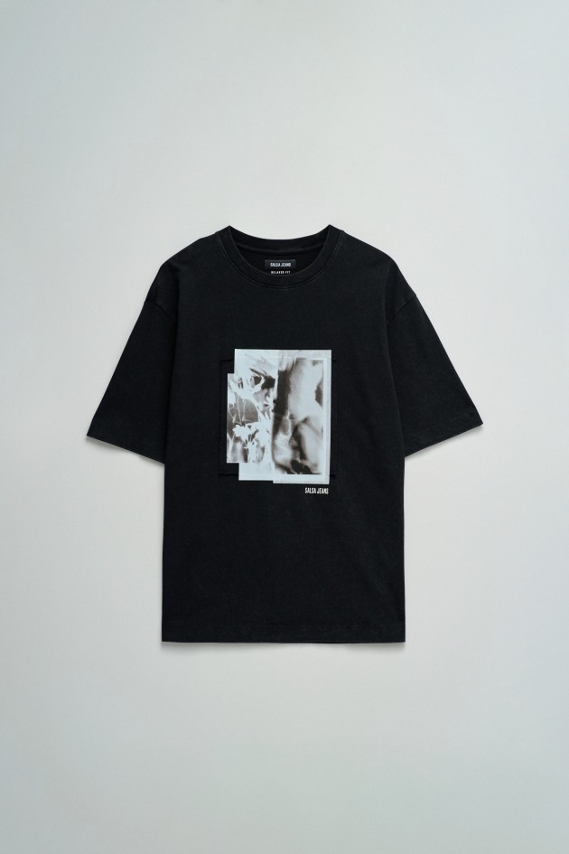 T-SHIRT MET PRINT