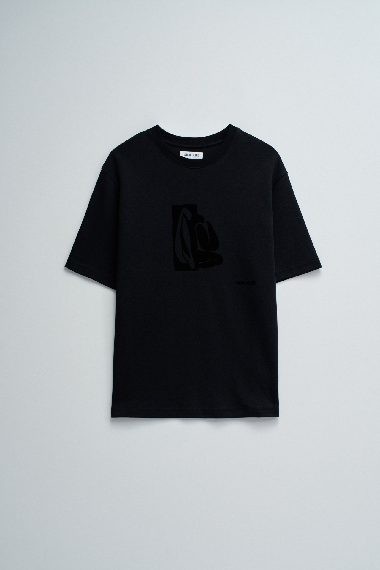 T-SHIRT MET VELVETPRINT