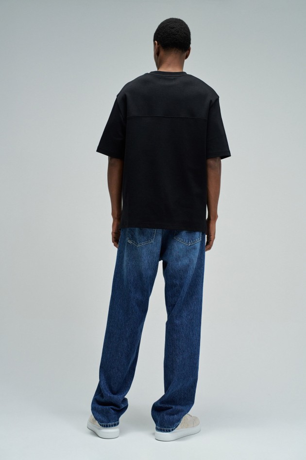 T-SHIRT MET VELVETPRINT