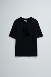 T-SHIRT MET VELVETPRINT