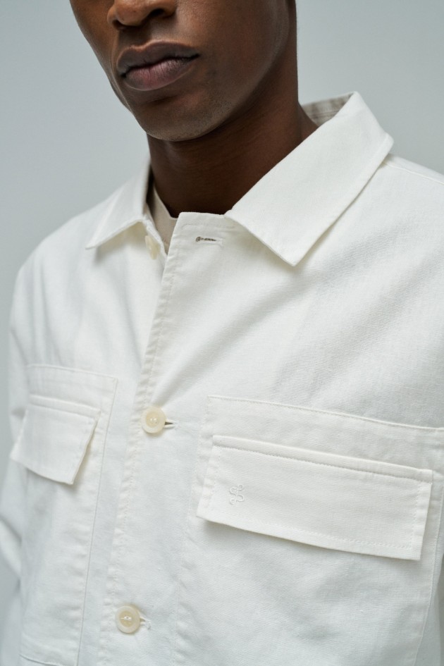 SHIRT WITH LINEN