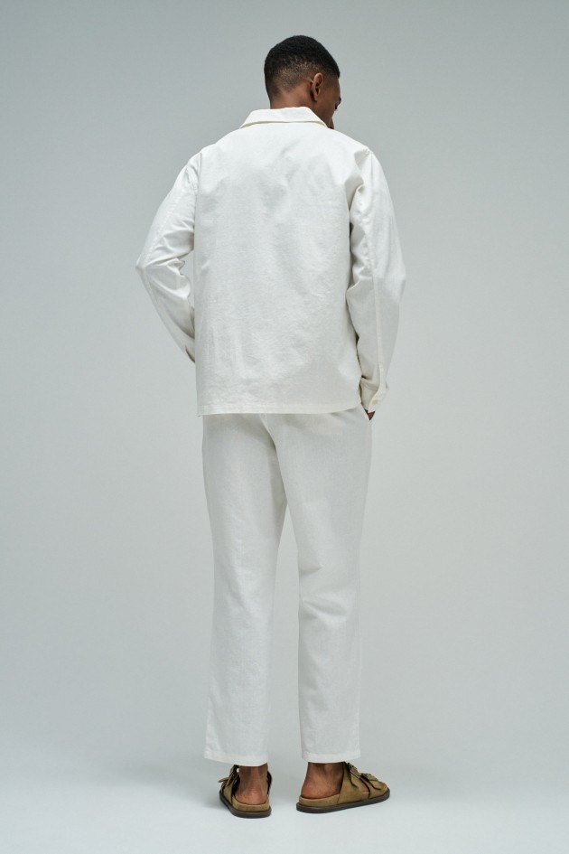 SHIRT WITH LINEN