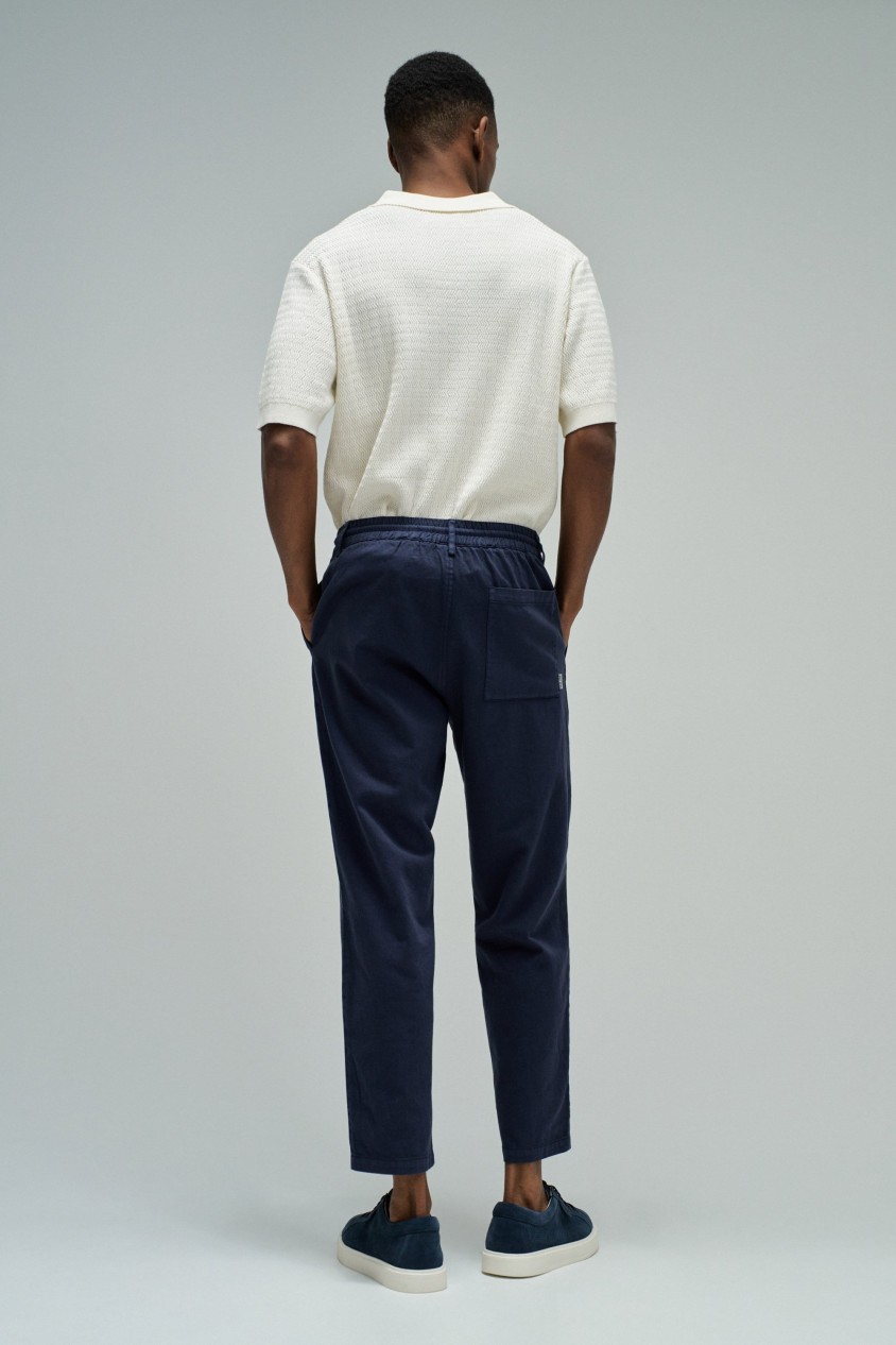 PANTALONES JOGGERS CON LINO