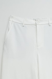 CHINO TROUSERS WITH ELASTIC WAISTBAND