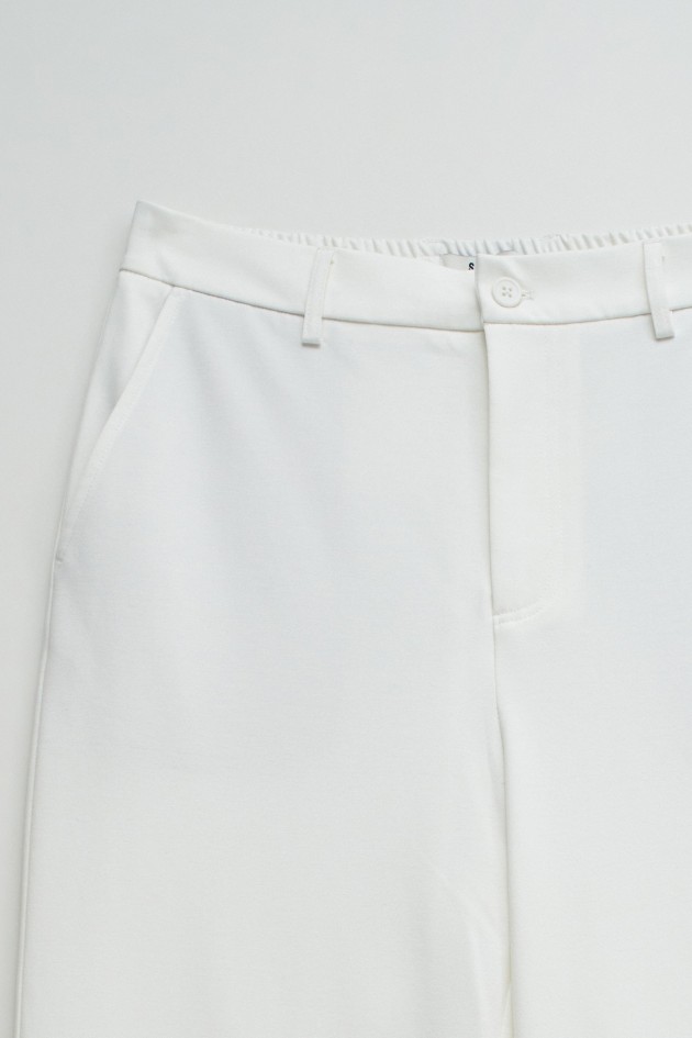 CHINOBROEK MET ELASTISCHE TAILLE
