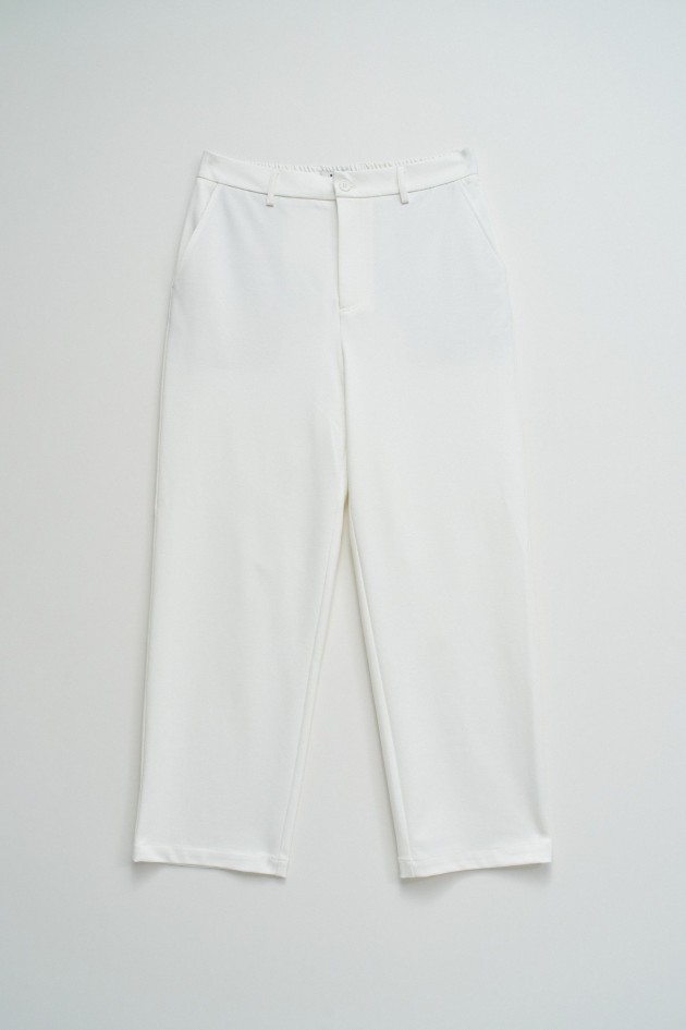 CHINOBROEK MET ELASTISCHE TAILLE