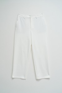 CHINO TROUSERS WITH ELASTIC WAISTBAND