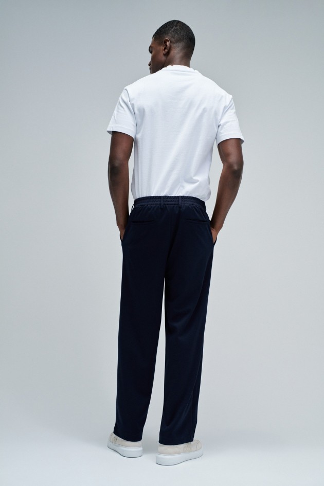 CHINOBROEK MET ELASTISCHE TAILLE