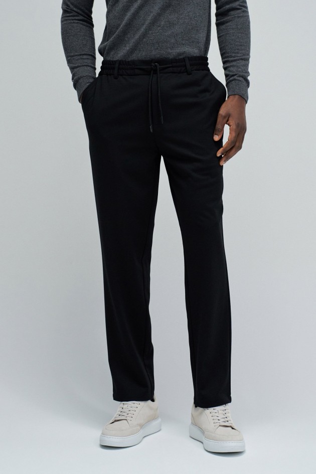 STOFFEN JOGGERBROEK SLIM FIT