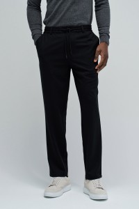 STOFFEN JOGGERBROEK SLIM FIT