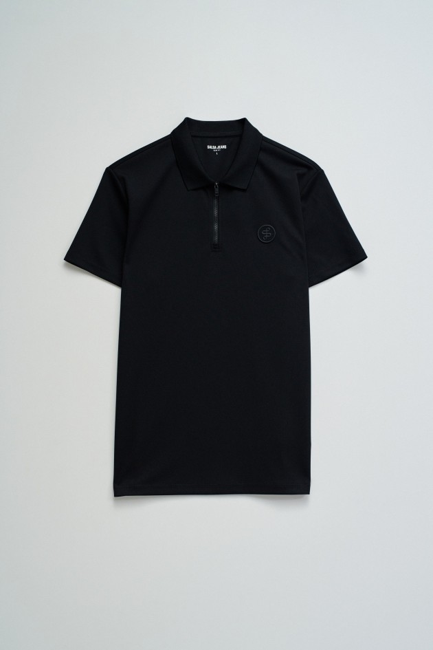 POLO MET RITSSLUITING