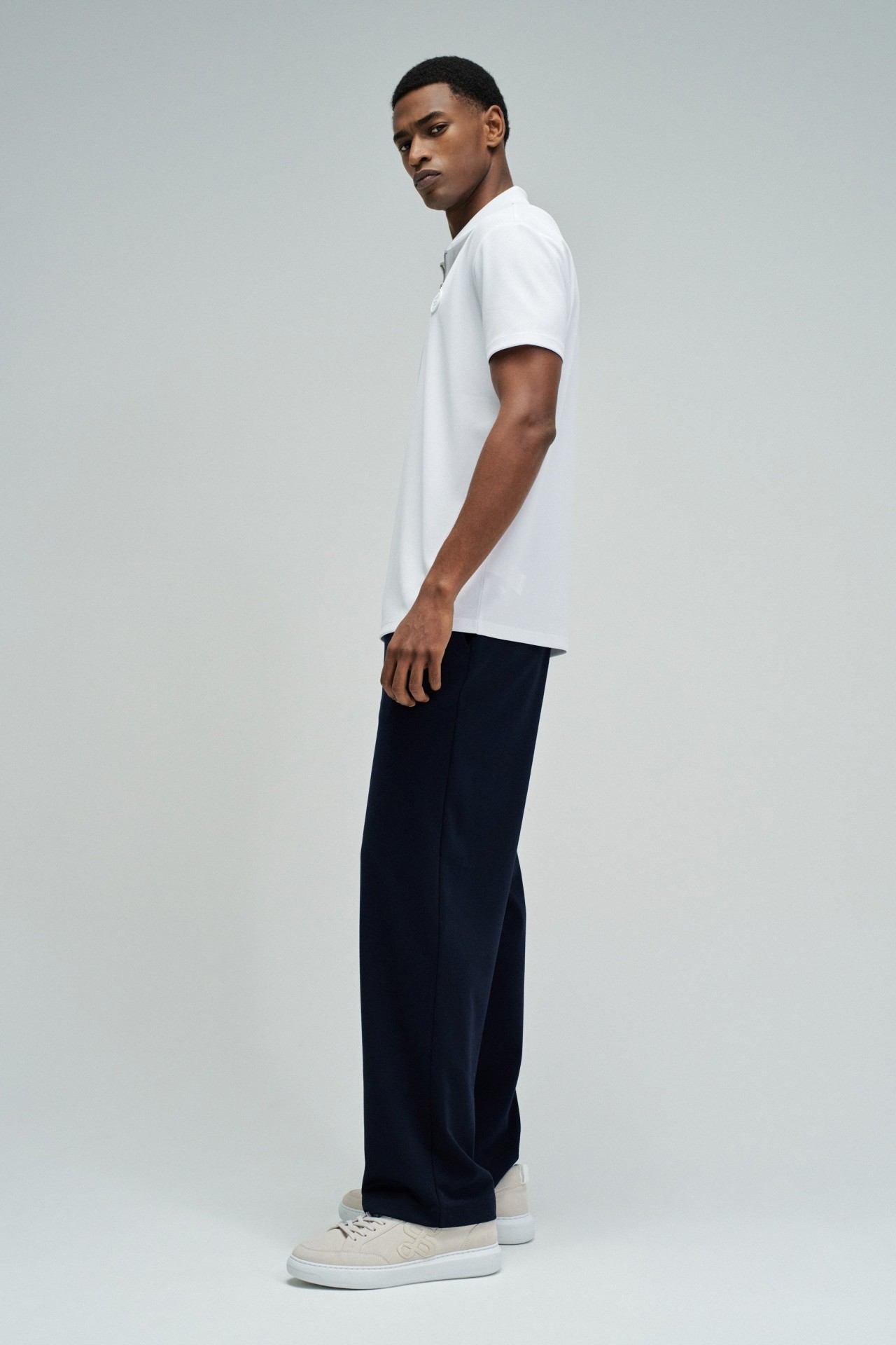 POLO WITH ZIPPER
