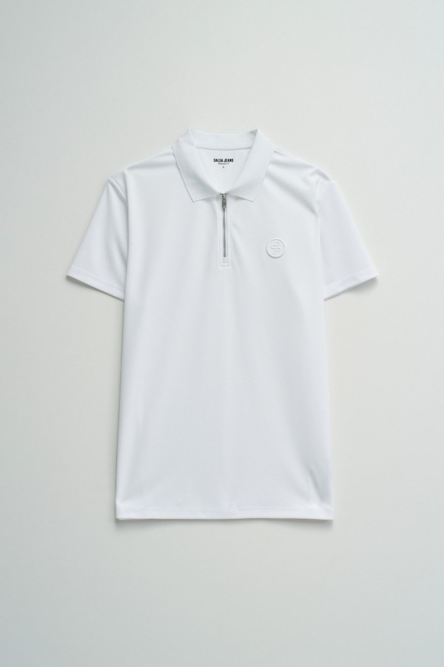 POLO MET RITSSLUITING