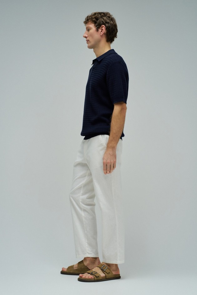POLO EN MAILLE TRICOTÉE