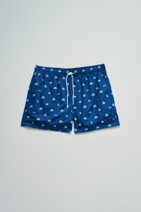 ZWEMSHORTS MET PRINT