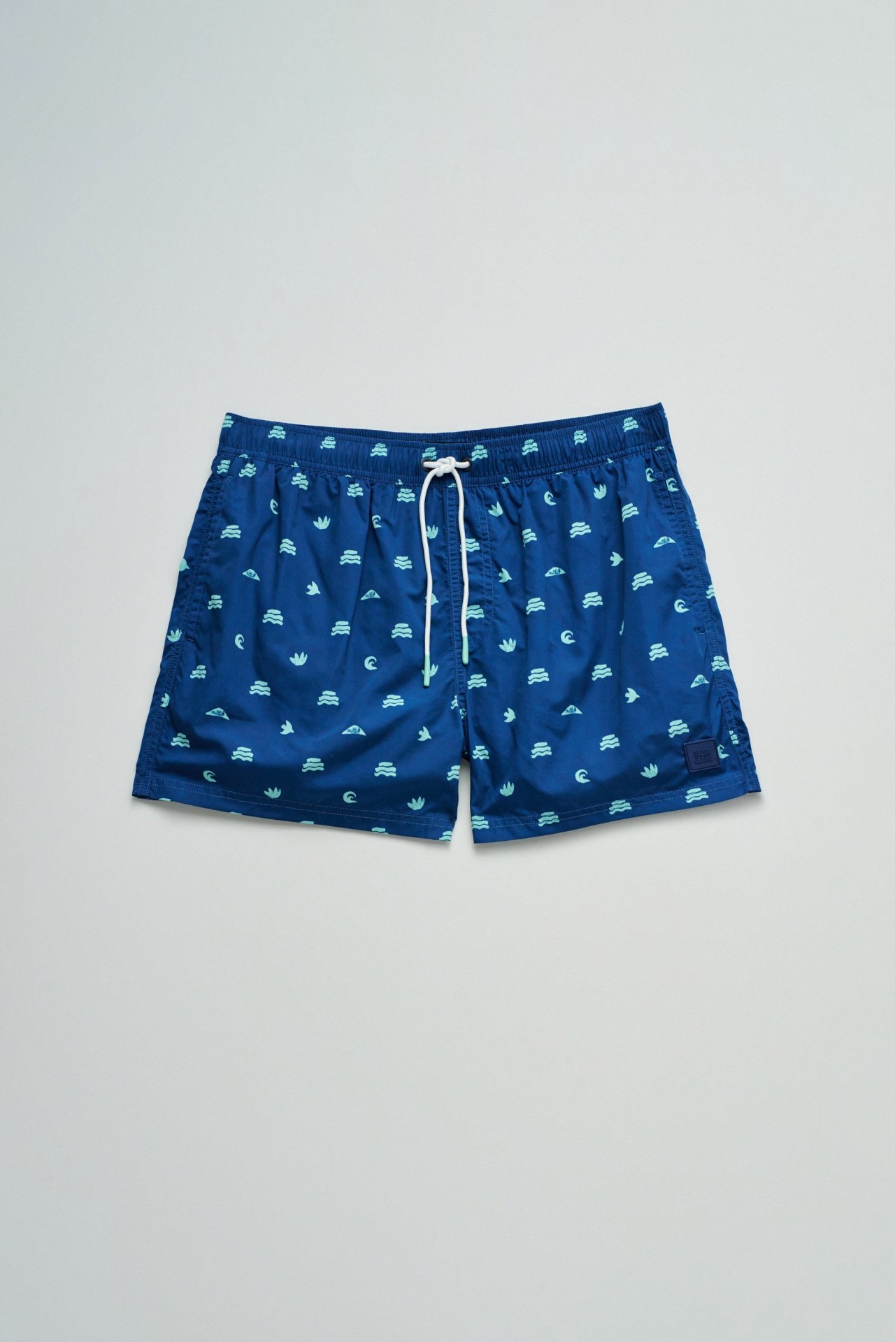 ZWEMSHORTS MET PRINT