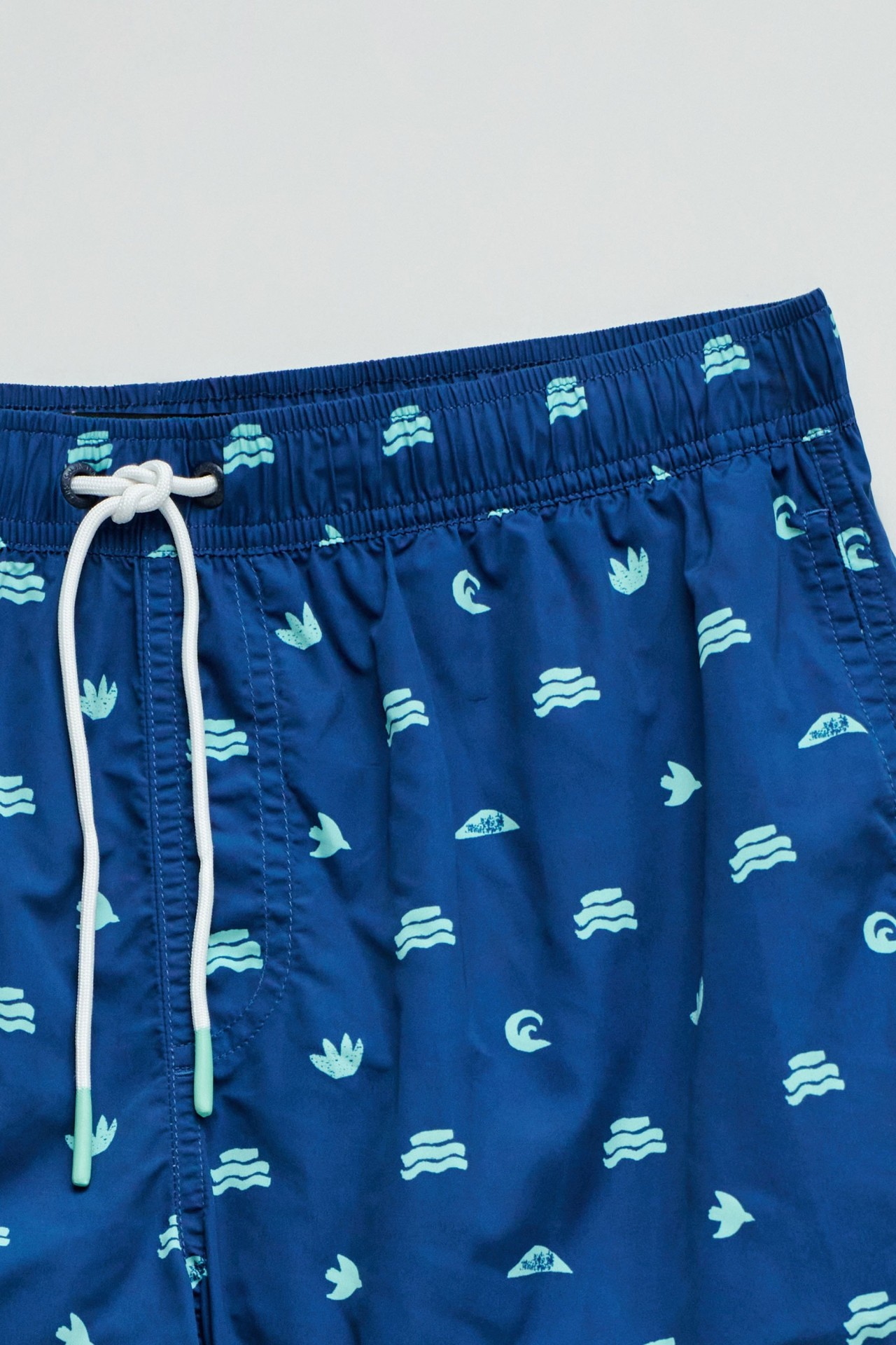 ZWEMSHORTS MET PRINT
