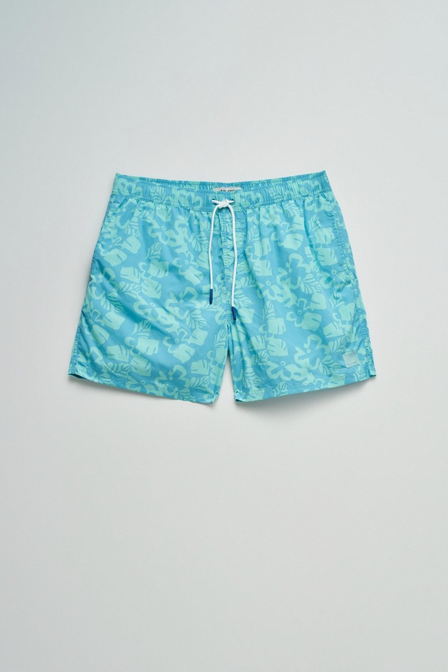 ZWEMSHORTS MET PRINT