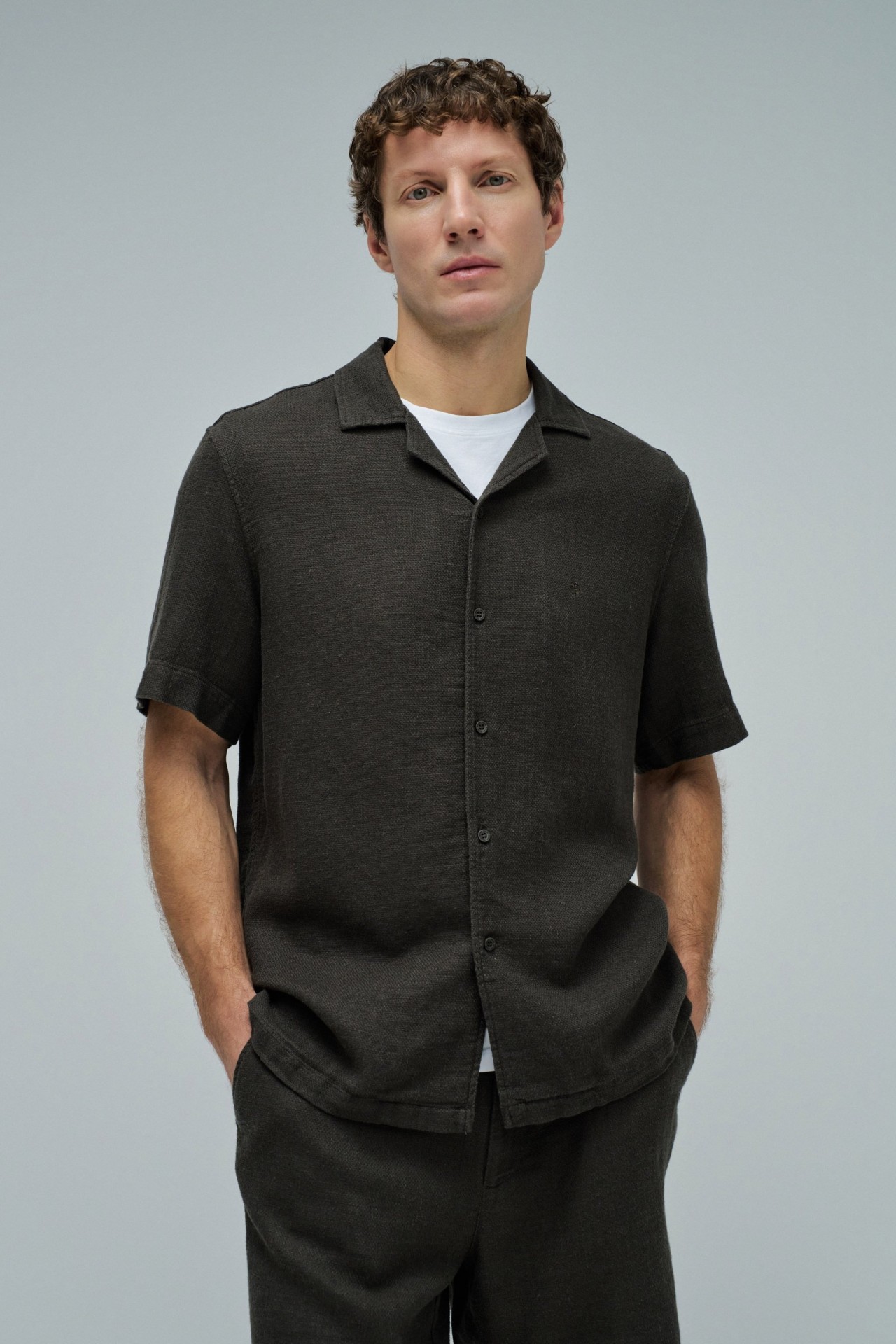 CAMISA CON LINO