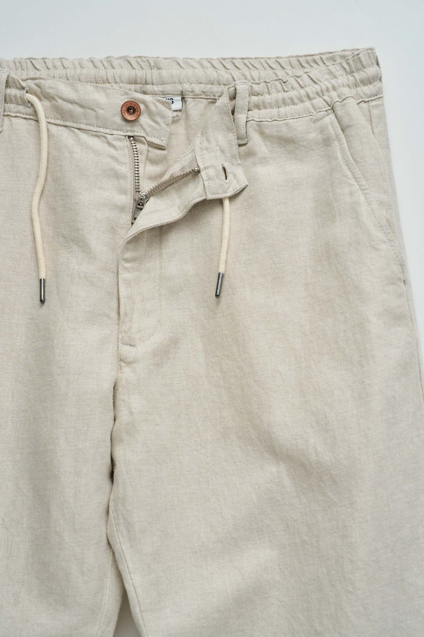 PANTALONES JOGGERS CON LINO