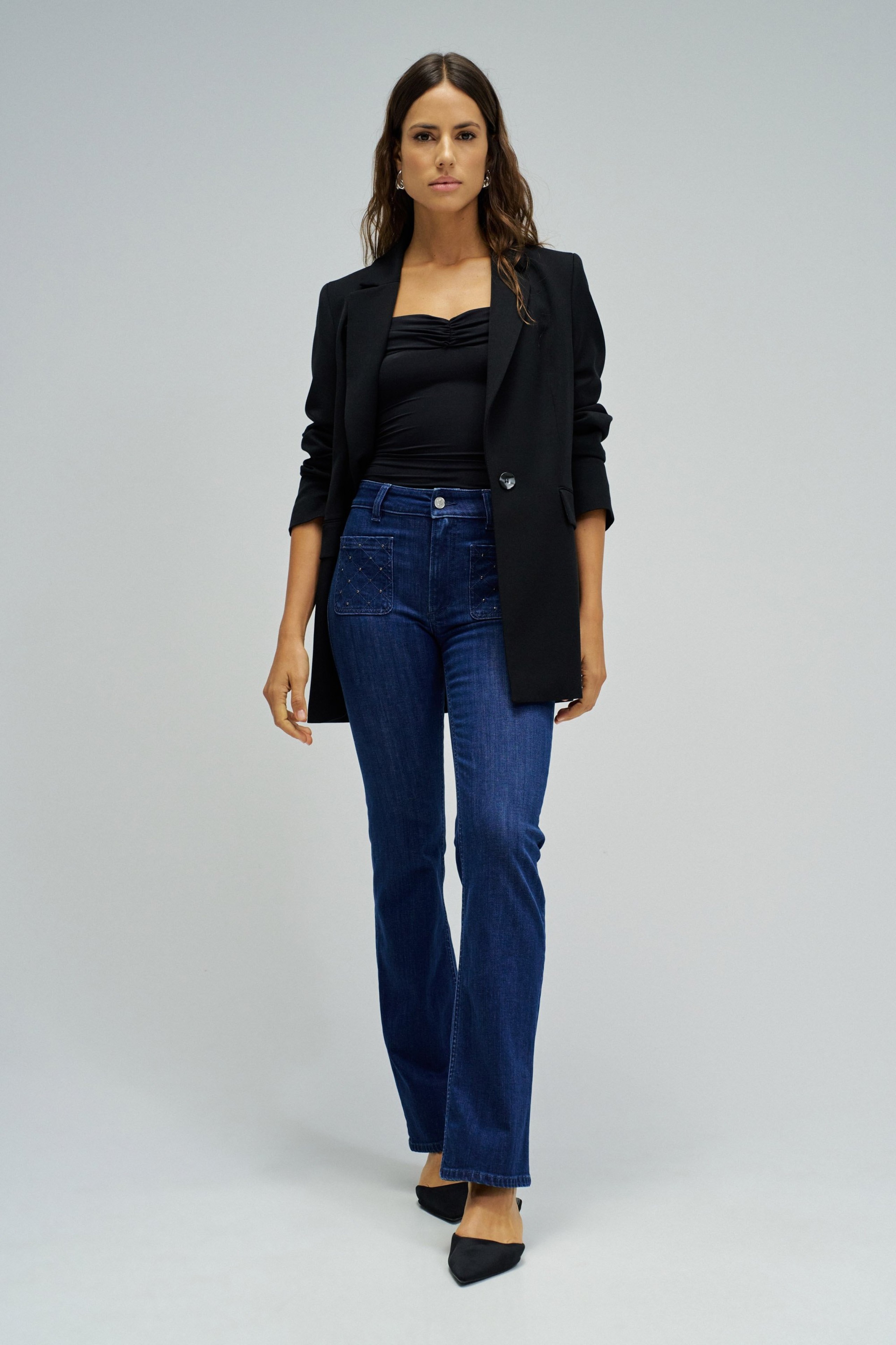 DESTINY PUSH UP BOOTCUT JEANS