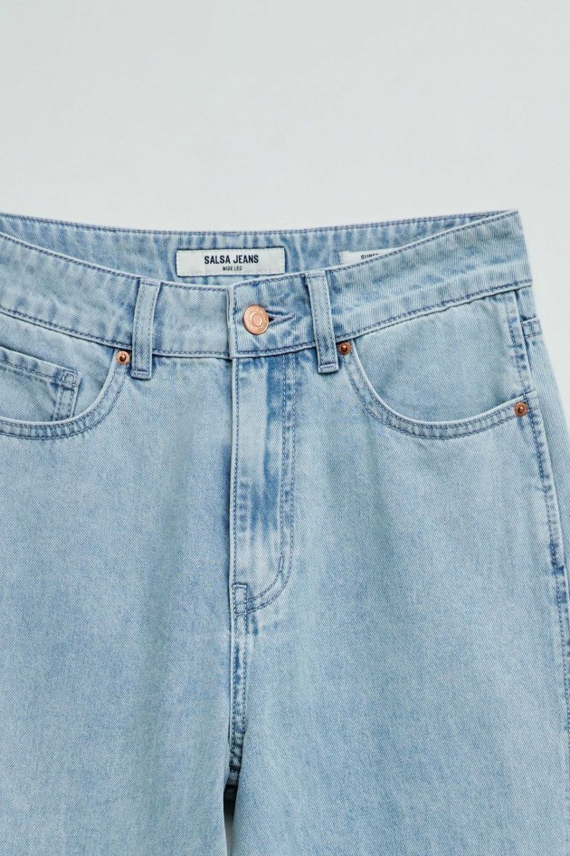 SUPER WIDE LEG JEANS