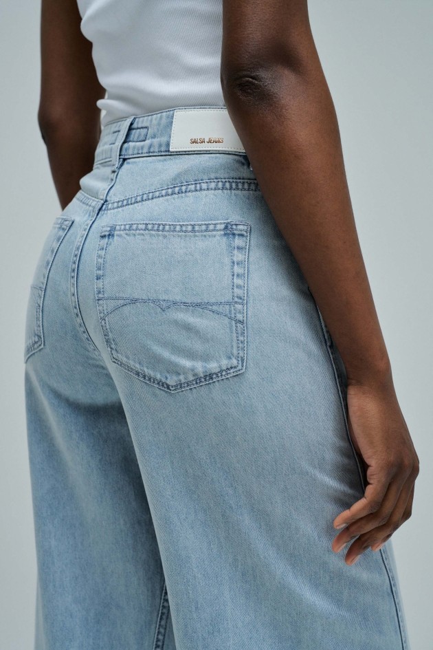 SUPER WIDE LEG JEANS