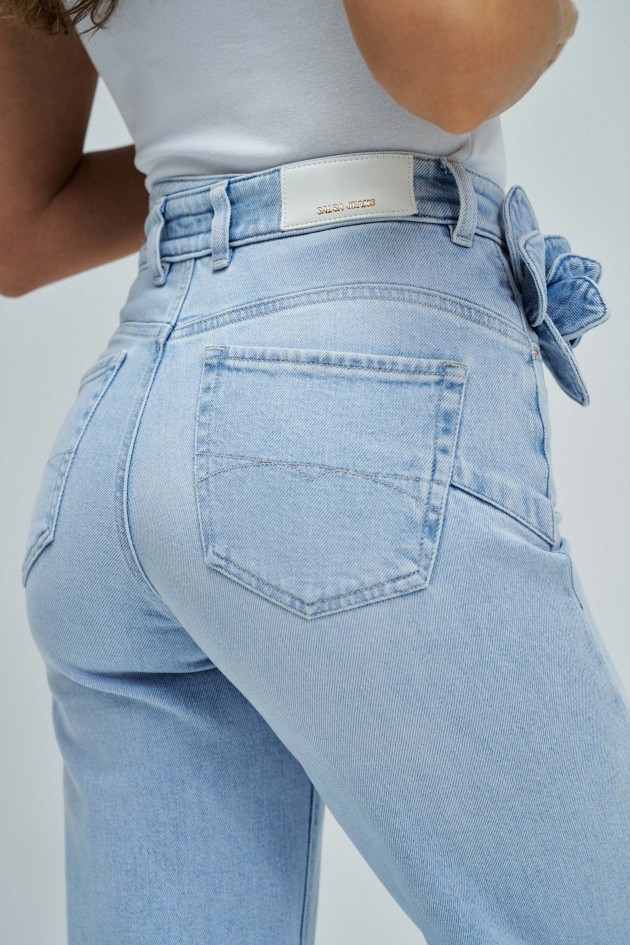 FAITH PUSH IN WIDE JEANS