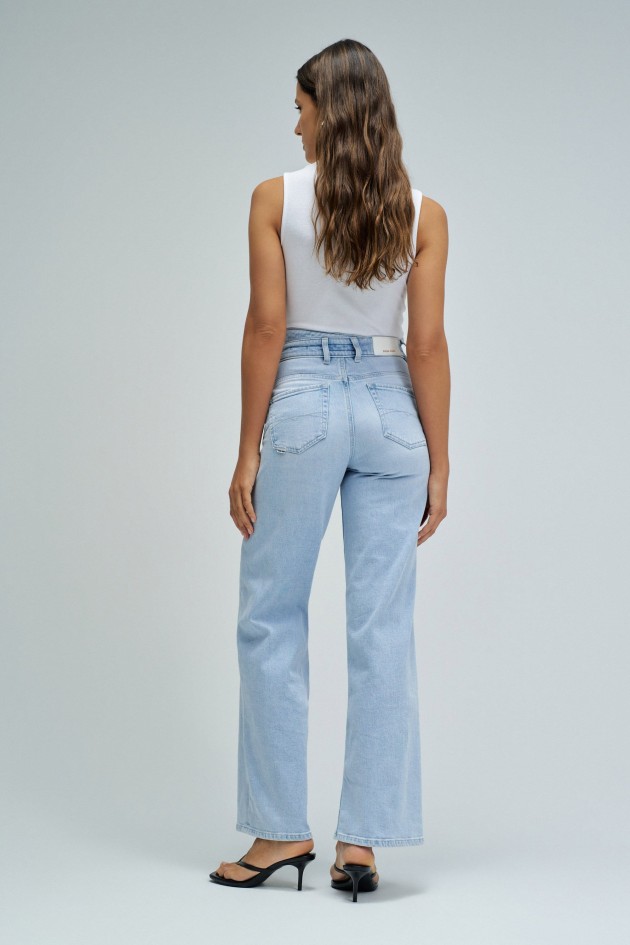 FAITH PUSH IN WIDE JEANS
