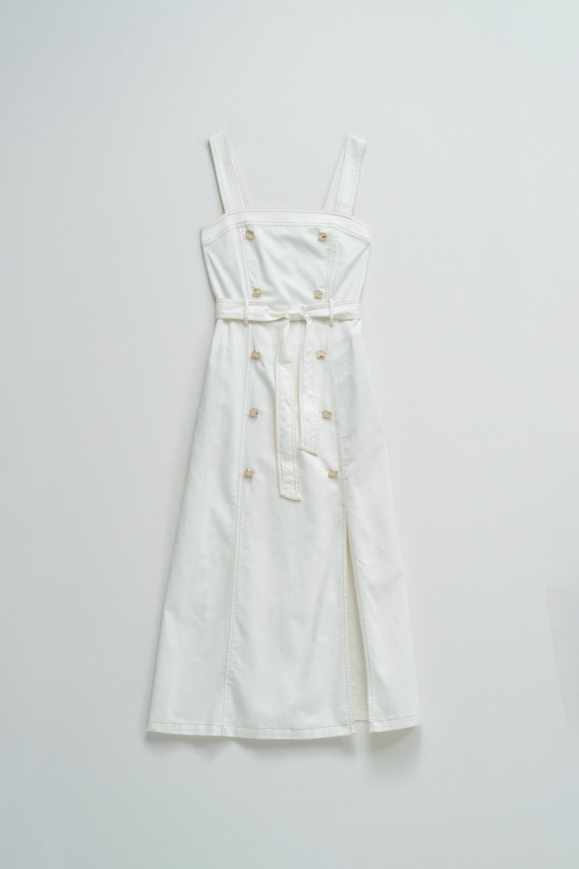 MIDI-KLEID AUS LIGHTDENIM