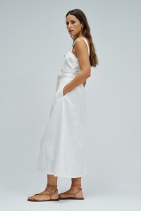 MIDI DRESS IN LIGHTDENIM