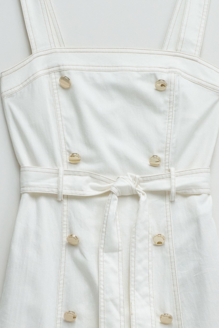 MIDI-KLEID AUS LIGHTDENIM