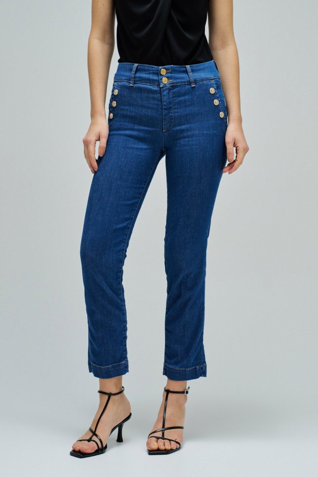 SECRET CHINO PUSH IN CROPPED SLIM
