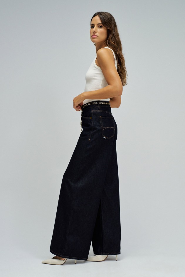 SUPER WIDE LEG JEANS